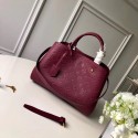 Louis vuitton original MONTAIGNE MM M44311 fuchsia HY26641vm49