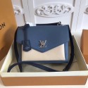 Louis vuitton original MY LOCKME M54849 blue&white HY14295fJ40