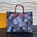 Louis Vuitton Original ONTHEGO Shopping Bag M44576 Blue HY7472np57