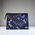 Louis Vuitton original POCHETTE VOYAGE MM N41696 blue HY10495nB26