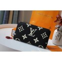 Louis Vuitton Original ZIPPY wallet M69698 black HY26924tg76