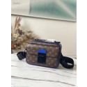 Louis Vuitton S LOCK SLING BAG M45864 Navy blue HY6637rh54