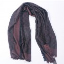 Louis Vuitton Scarves Cotton WJLV091 Dark Brown HY4477Il41