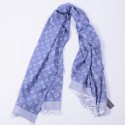 Louis Vuitton Scarves Cotton WJLV091 SkyBlue HY2566DV39