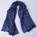Louis Vuitton Scarves Cotton WJLV092 Dark Blue&Silver HY25309fj51