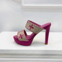 Louis Vuitton Shoes LVS00030 Heel 10.5CM HY14474Yo25