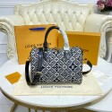 Louis Vuitton SINCE 1854 SPEEDY BANDOULIERE 25 M45769 Gray HY3660UM91