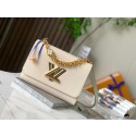 Louis Vuitton TWIST MM M59627 cream HY25045KX86