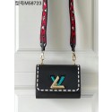 Louis Vuitton TWIST PM M58723 black HY5144Hn31