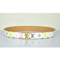 Louis Vuitton White Monogram Multicolore LV208 Gold HY10724MO84