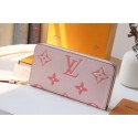 Louis Vuitton ZIPPY WALLET M80403 pink HY22146CC86
