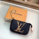 Louis vuitton ZIPPY Zippered pocket purse M67579 black HY13318qB82
