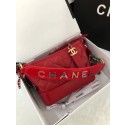 Luxury Chanel gabrielle small hobo bag AS0865 red HY11716Px24