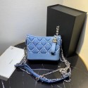 Luxury Chanel gabrielle small hobo Denim bag A91810 light blue HY21964kp43