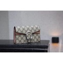 Luxury Gucci Dionysus GG Supreme Super mini Bag 476432 Apricot HY3321Px24