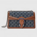 Luxury Gucci Dionysus small shoulder bag 400249 Dark blue HY22496UV86