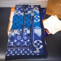 Luxury Louis Vuitton Cashmere Scarf 77038 HY24739Lv15