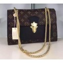 Luxury Louis Vuitton Monogram Canvas PALLAS CHAIN Bag M41731 Black HY4563bE46