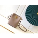 Luxury Louis Vuitton NANO LOCKME BUCKET M68709 cream HY15196UV86