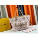 Luxury Louis Vuitton NEVERFULL MM M20921 White HY3516UV86