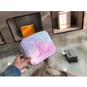 New Louis Vuitton Colorful Handbag Wash Bag 40066 Pink&Blue HY24342Uf80