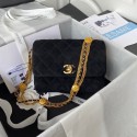 Replica Best Quality Chanel MINI FLAP BAG AS3378 black HY9651Rf83