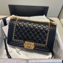 Replica BOY CHANEL flap bag A67086 black HY6306Kg43
