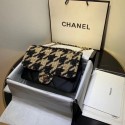 Replica CHANEL 19 Flap Bag AS1154 Black&apricot HY20711cK54
