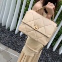 Replica Chanel 19 flap bag AS1161 Cream HY14908EO56