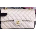 Replica Chanel 2.55 Series Flap Bag OffWhite Cavier Leather A05480 Gold HY3662YP94