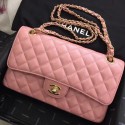 Replica Chanel Calfskin & Gold-Tone Metal A01112 pink HY7315SV68