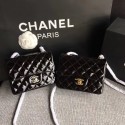 Replica Chanel Classic Flap mini Bag Original Leather A1115 Black HY3140rH96