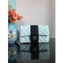 Replica Chanel Classic Flap Shoulder Bag Original Sheepskin leather A01116 White&Black HY6217YP94