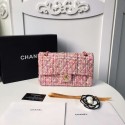 Replica Chanel classic handbag Tweed Braid & Gold-Tone Metal A01112-5 HY4235rH96