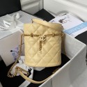 Replica Chanel Drawstring Bag & Gold Metal AS3116 yellow HY253ij65