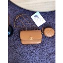 Replica CHANEL Flap Bag Lambskin&Gold-Tone Metal AS1094 Camel HY5196hD86