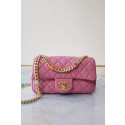 Replica Chanel flap bag Lambskin Resin & Gold-Tone Metal AS2380 Pink HY1668Ix66