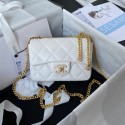 Replica Chanel Flap Lambskin mini Shoulder Bag AS3113 white HY17837it96