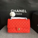 Replica Chanel Flap Shoulder Bags Original Deerskin Leather CF1112 Red HY17472it96