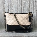 Replica Chanel Gabrielly Calf Leather Shoulder Bag 93824 Camel HY18849iF91