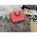 Replica Chanel Lambskin flap bag AS1514 pink HY8743Vi77
