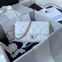 Replica Chanel lambskin Shoulder Bag AS2563 white HY2325aG44
