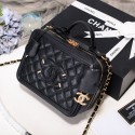 Replica Chanel mini Vanity Case Original A93342 Black HY17934Jw87