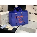 Replica Chanel Original large shopping bag 66941 blue HY13393ij65
