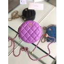 Replica Chanel Original mini Sheepskin bag AS1449 Lavender HY6134UD97