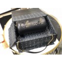 Replica Chanel Original Soft Leather Chain Bag & Gold-Tone Metal AS1531 black HY26659Ye83