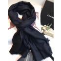 Replica Chanel Scarf CC2836 Black Scarf HY736KG80