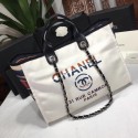 Replica Chanel Shopping Bag 66941 White HY7714Jw87