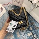 Replica Chanel Small 2.55 Flap Bag AS1961 black HY1782AP18