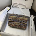 Replica CHANEL Tweed Calfskin -Tone & Gold-Tone Metal 1116 apricot HY23001KG80